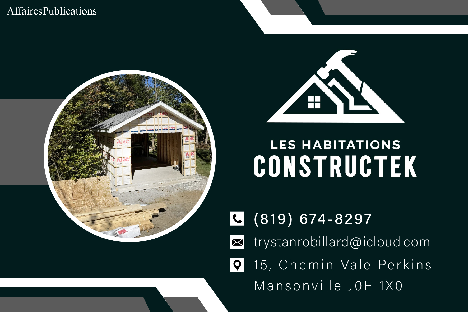 HABITATIONS CONSTRUCTEK INC