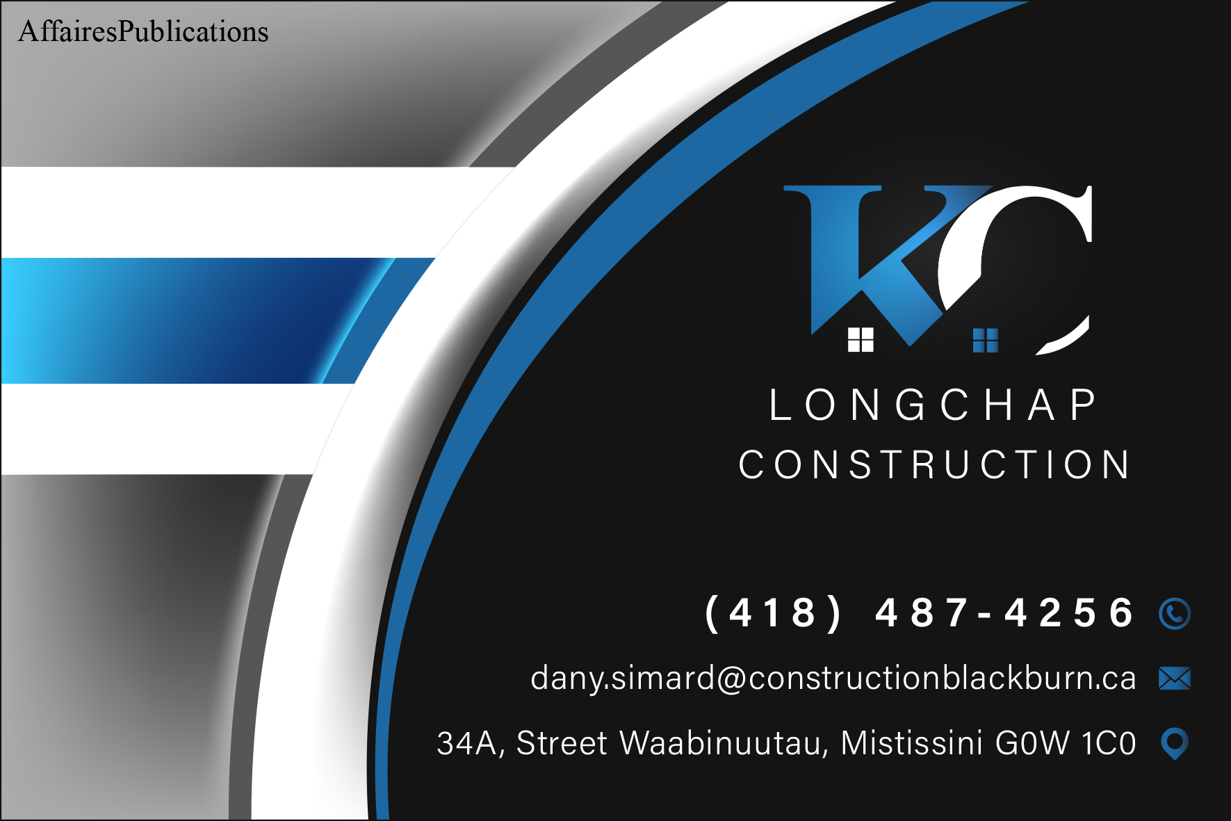 KC LONGCHAP CONSTRUCTION INC