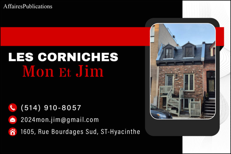 LES CORNICHES MON ET JIM <br/>9490-8571 QUÉBEC INC