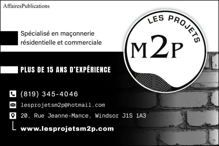 LES PROJETS M2P INC