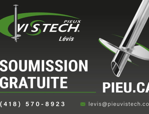 PIEUX VISTECH LÉVIS </br> 9038-9503 QUEBEC INC
