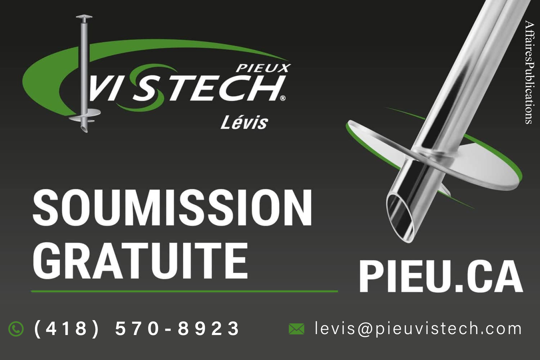 PIEUX VISTECH LÉVIS  9038-9503 QUEBEC INC