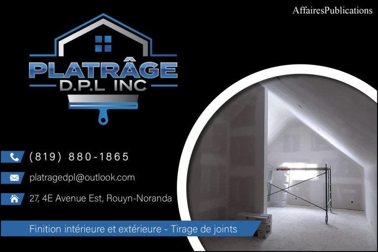 PLÂTRAGE D.P.L. INC