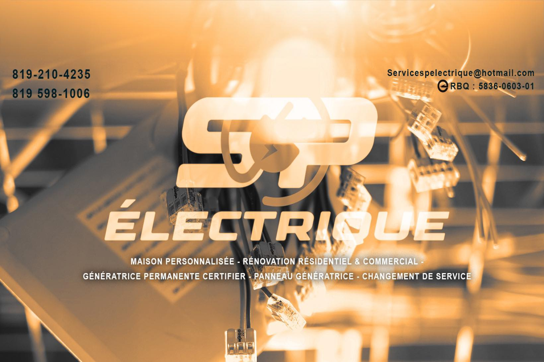 SERVICES SP ÉLECTRIQUE 14785126 CANADA INC