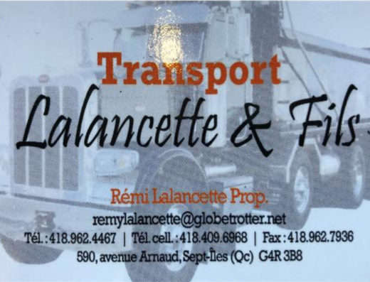 TRANSPORT LALANCETTE & FILS INC