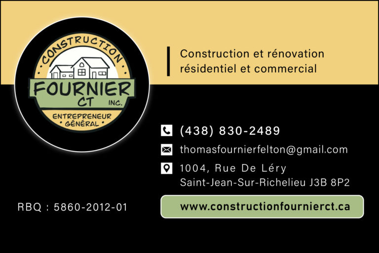 CONSTRUCTION FOURNIER CT INC