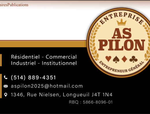 ENTREPRISE AS PILON INC