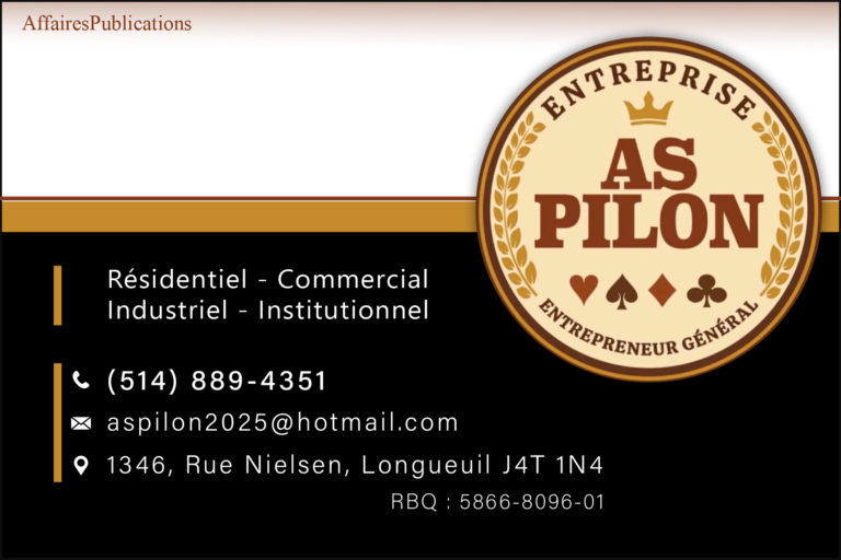 ENTREPRISE AS PILON INC