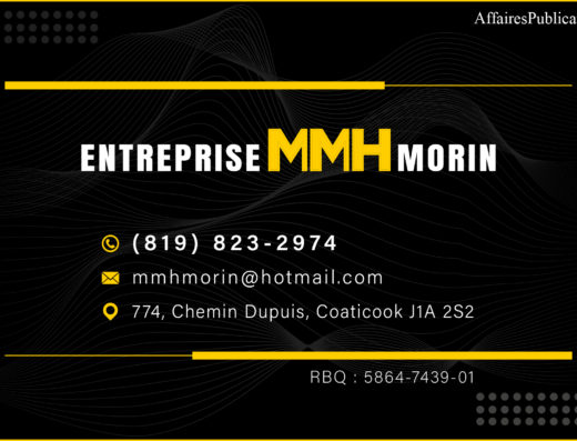 ENTREPRISE MMH MORIN INC
