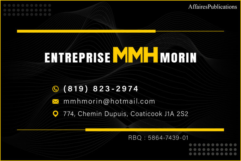 ENTREPRISE MMH MORIN INC