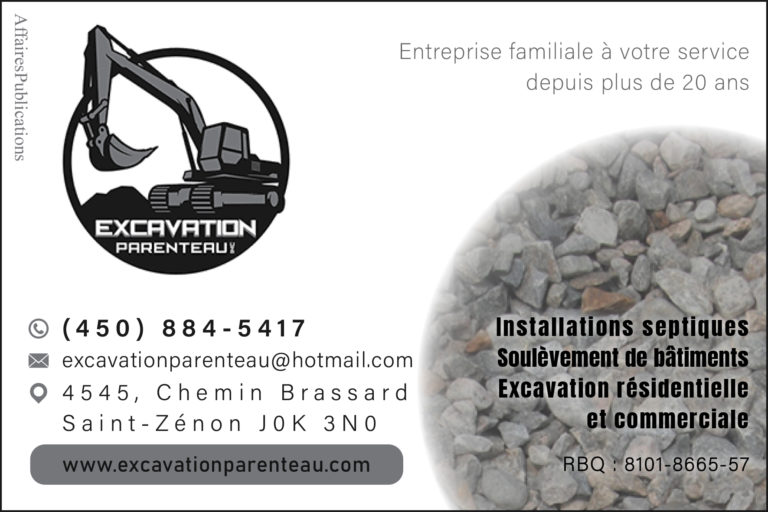 EXCAVATION PARENTEAU INC