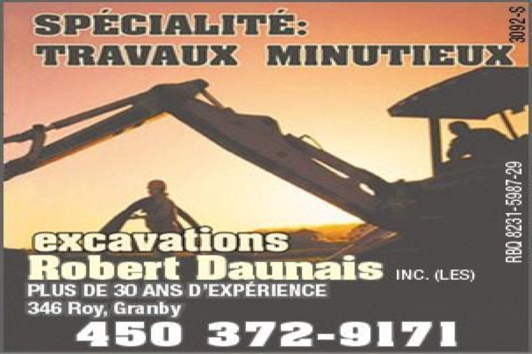 LES EXCAVATIONS ROBERT DAUNAIS