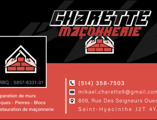MAÇONNERIE CHARETTE INC