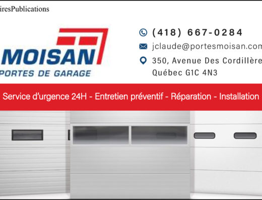 MOISAN – PORTES DE GARAGE INC