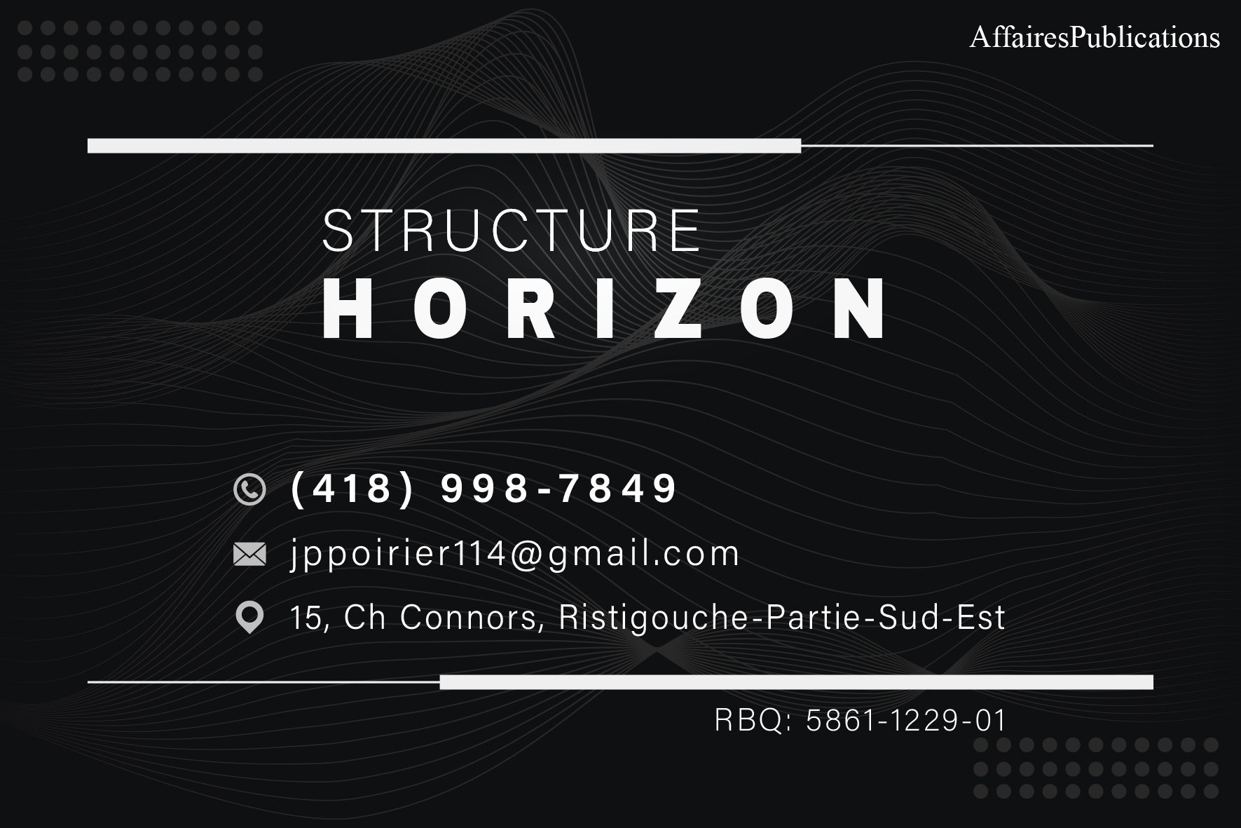 STRUCTURE HORIZON INC