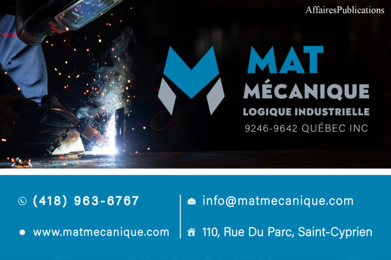 MAT MÉCANIQUE 9246-9642 QUÉBEC INC