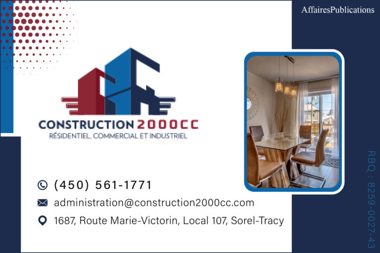 CONSTRUCTION 2000 C.C. 9088-2945 QUÉBEC INC