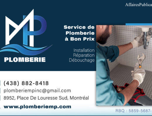 PLOMBERIE MP INC