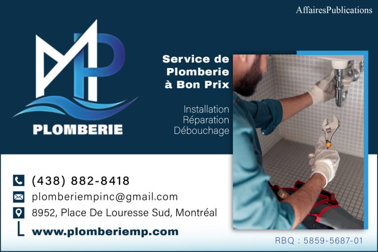 PLOMBERIE MP INC