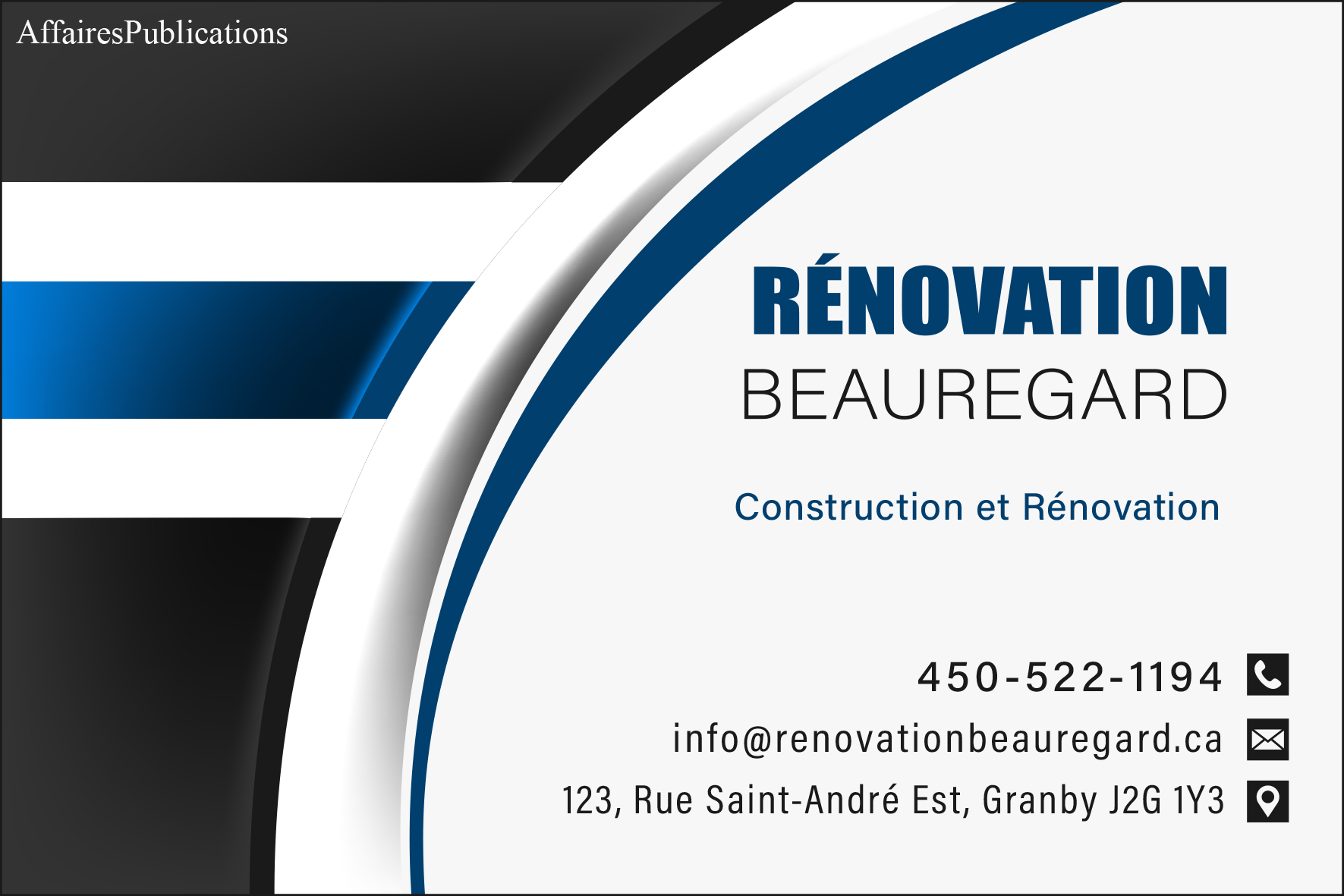 RÉNOVATION BEAUREGARD