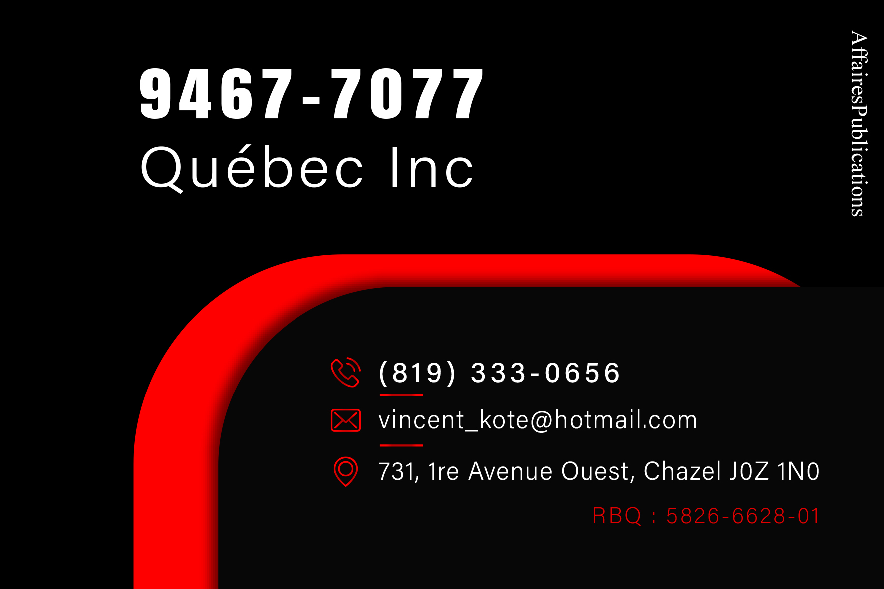 9467-7077 QUÉBEC INC