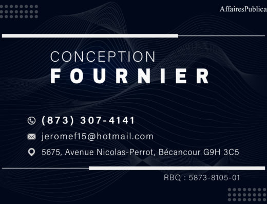 CONCEPTION FOURNIER INC