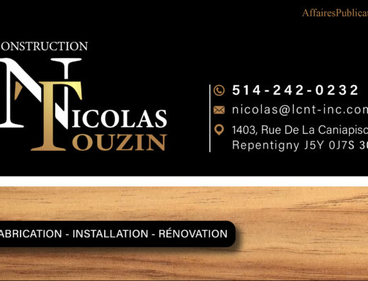 CONSTRUCTION NICOLAS TOUZIN