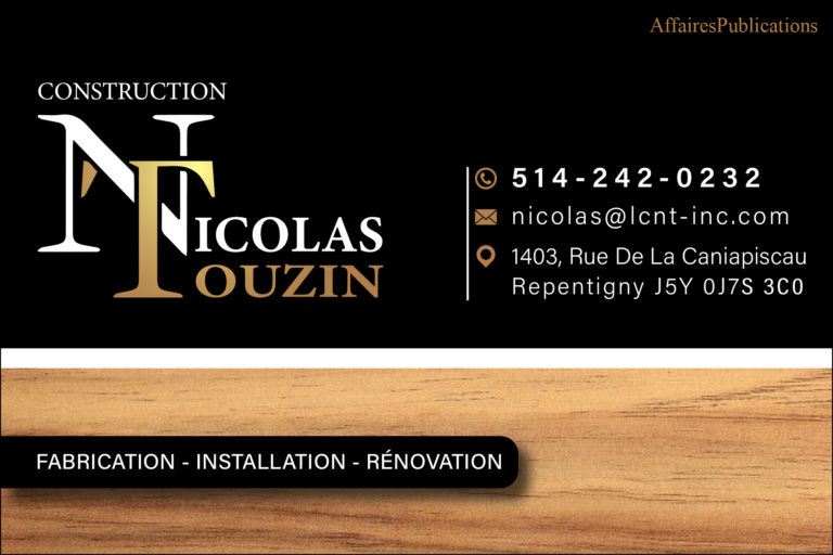 CONSTRUCTION NICOLAS TOUZIN