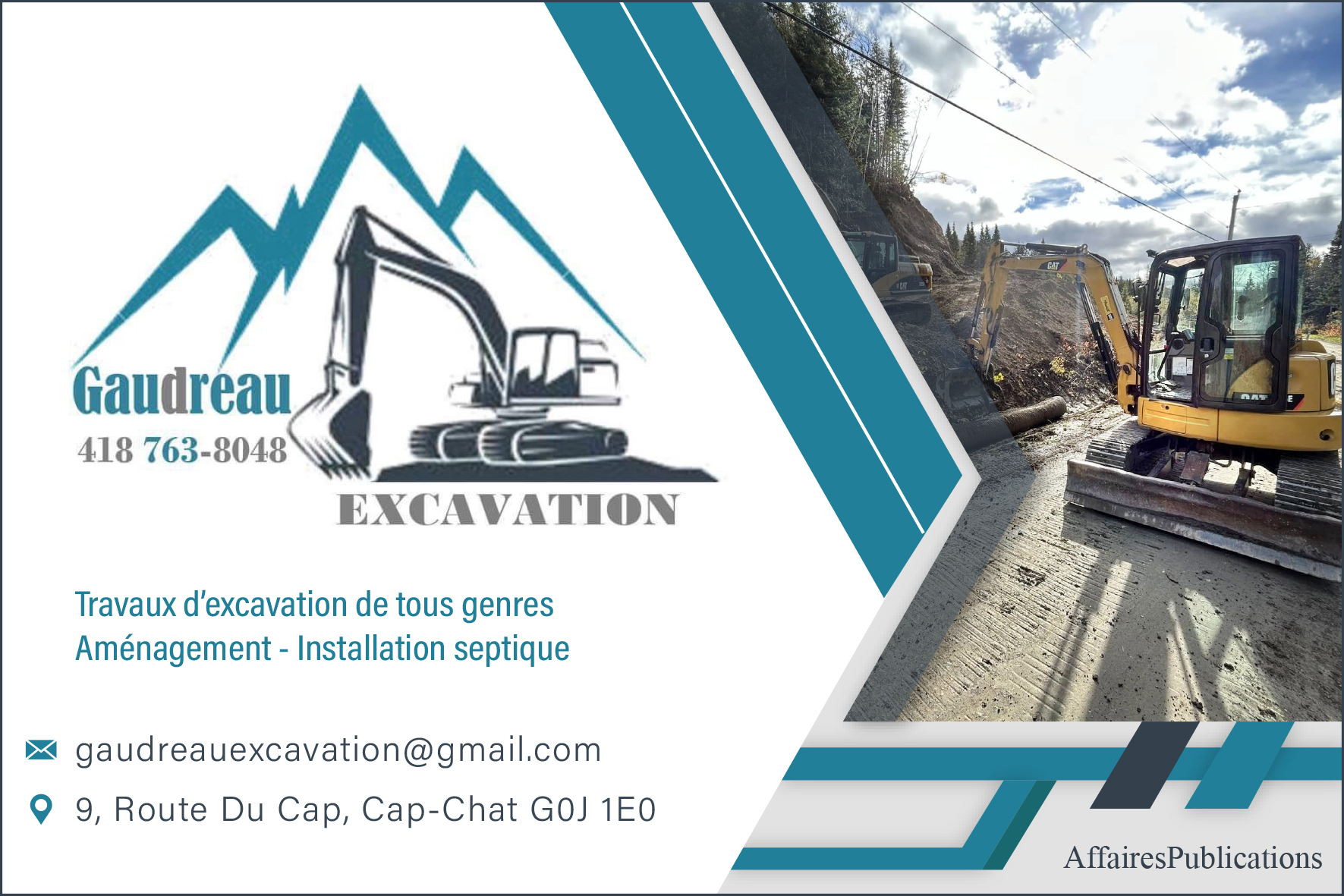 GAUDREAU EXCAVATION  GAUDREAU NELSON
