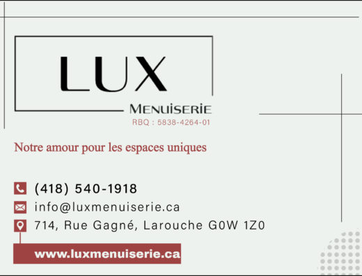 LUX MENUISERIE INC