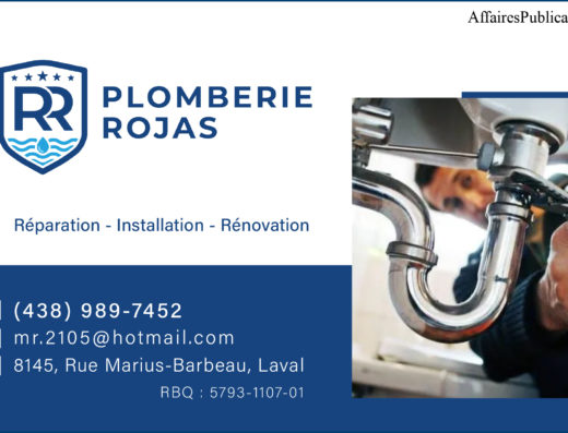 PLOMBERIE ROJAS 9412-2678 QUÉBEC INC