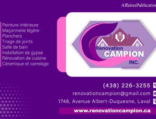RÉNOVATION CAMPION INC