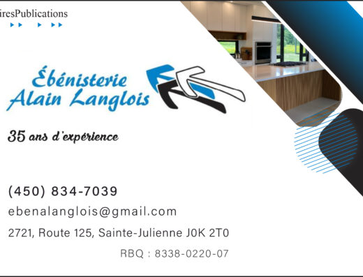 ÉBÉNISTERIE ALAIN LANGLOIS 9158-2643 QUÉBEC INC