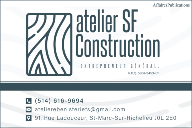 ATELIER D&rsquo;ÉBÉNISTERIE F. SIMARD