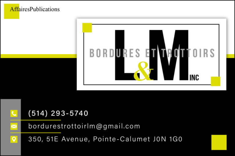 BORDURES & TROTTOIR LM INC