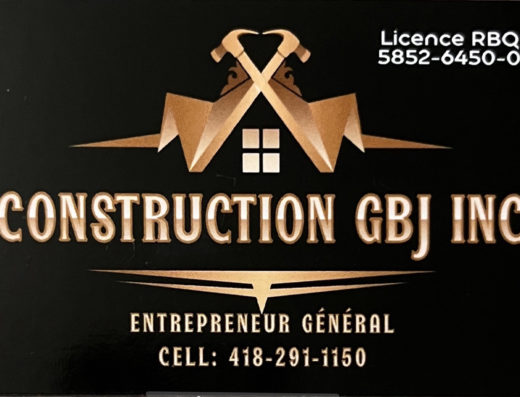 CONSTRUCTION GBJ INC
