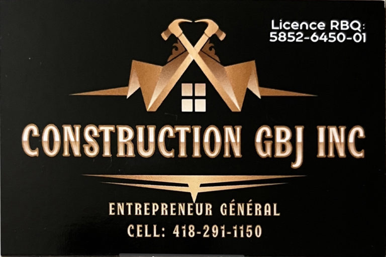 CONSTRUCTION GBJ INC