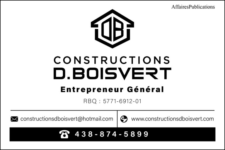 CONSTRUCTIONS D. BOISVERT INC