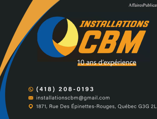 INSTALLATIONS CBM INC