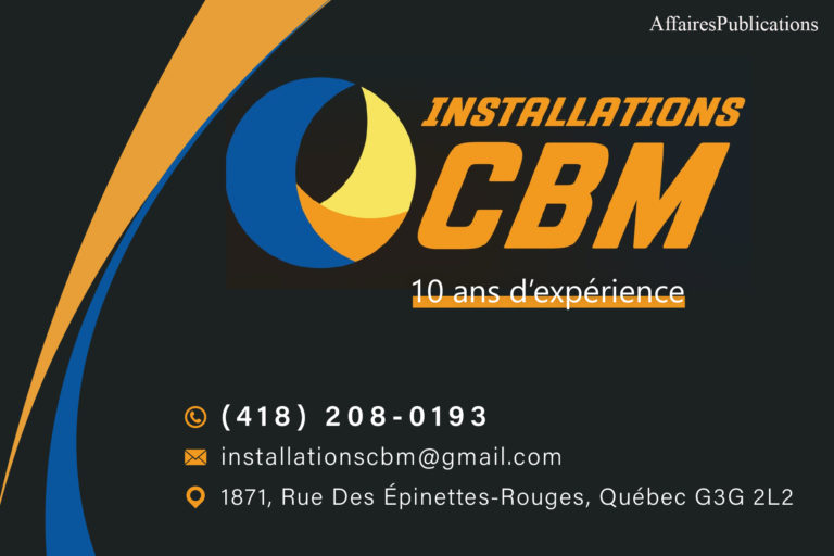 INSTALLATIONS CBM INC