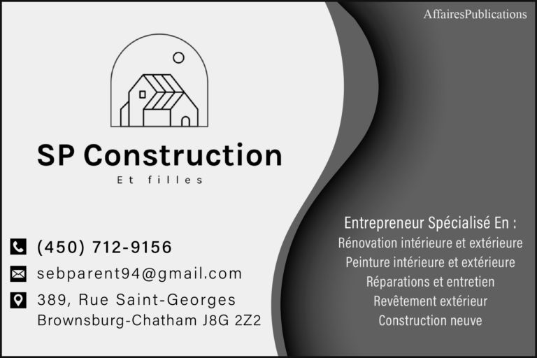 SP CONSTRUCTION ET FILLES INC