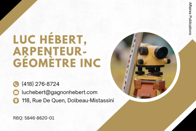 LUC HÉBERT, ARPENTEUR-GÉOMÈTRE INC