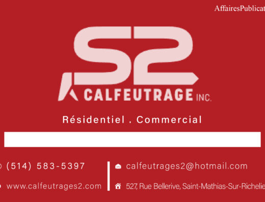 CALFEUTRAGE S2 INC