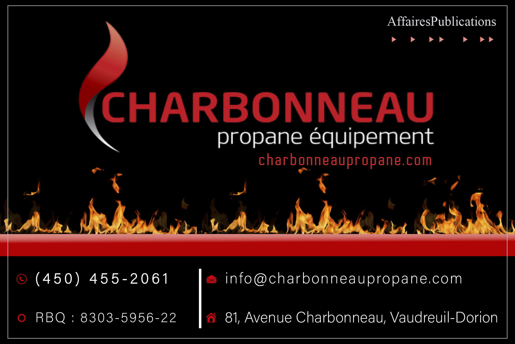 CHARBONNEAU PROPANE EQUIPEMENT INC