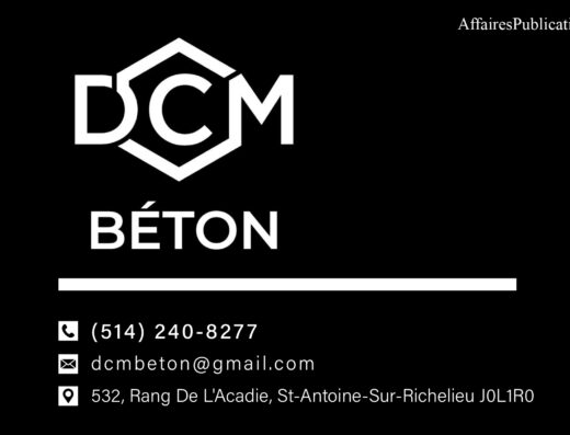 DCM BÉTON 9469-4056 QUÉBEC INC