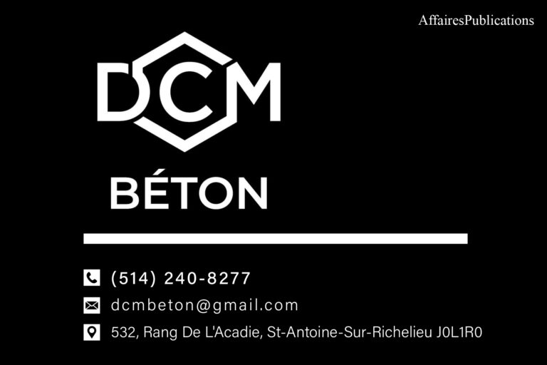 DCM BÉTON 9469-4056 QUÉBEC INC