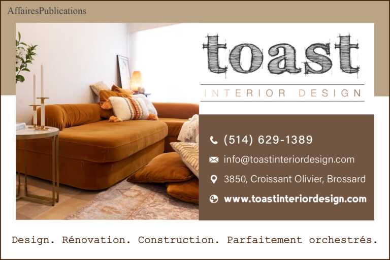 DESIGN D&rsquo;INTÉRIEUR TOAST INC