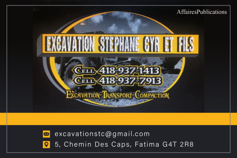 EXCAVATION STÉPHANE CYR ET FILS 9380-8848 QUÉBEC INC