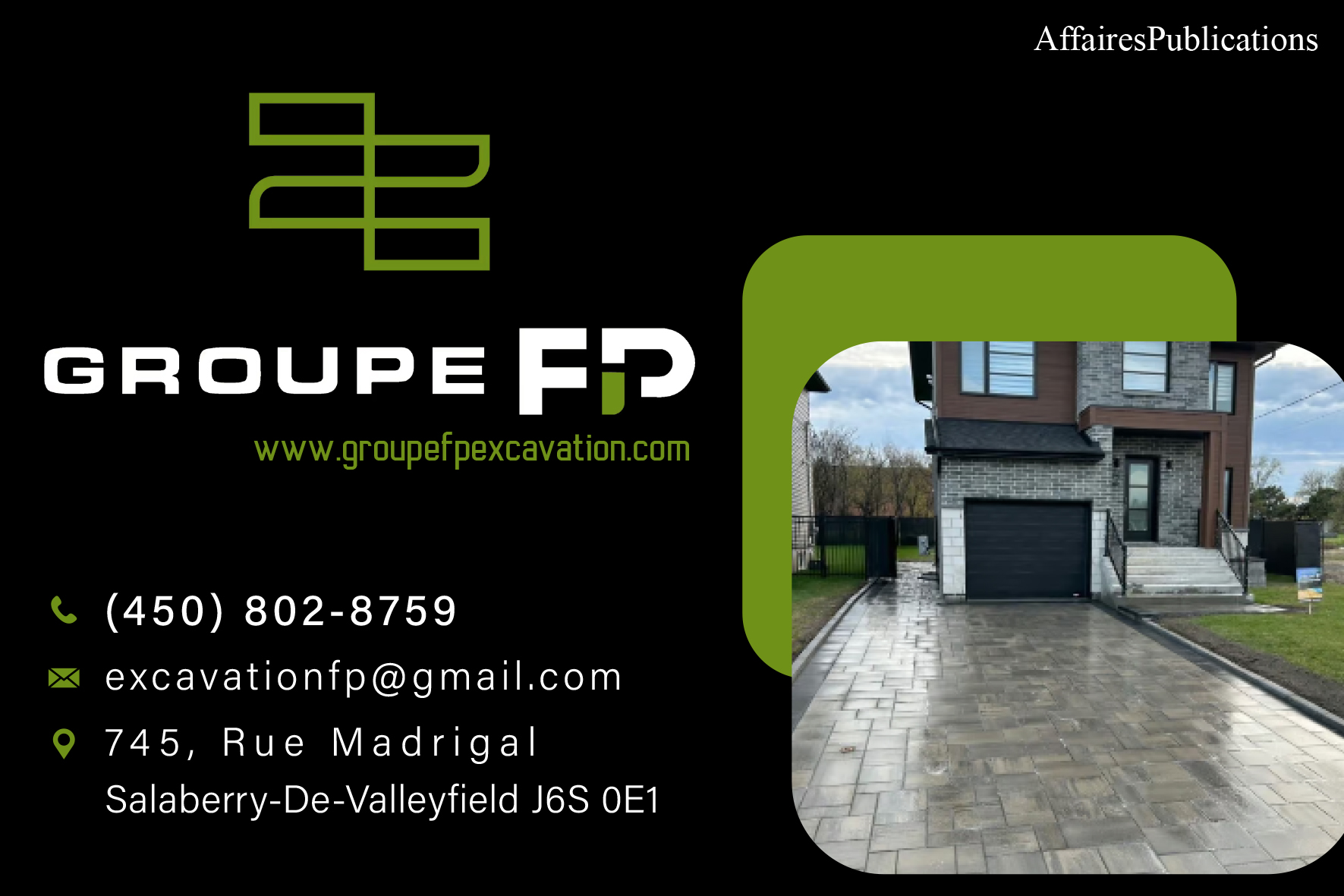 GROUPE FP EXCAVATION INC
