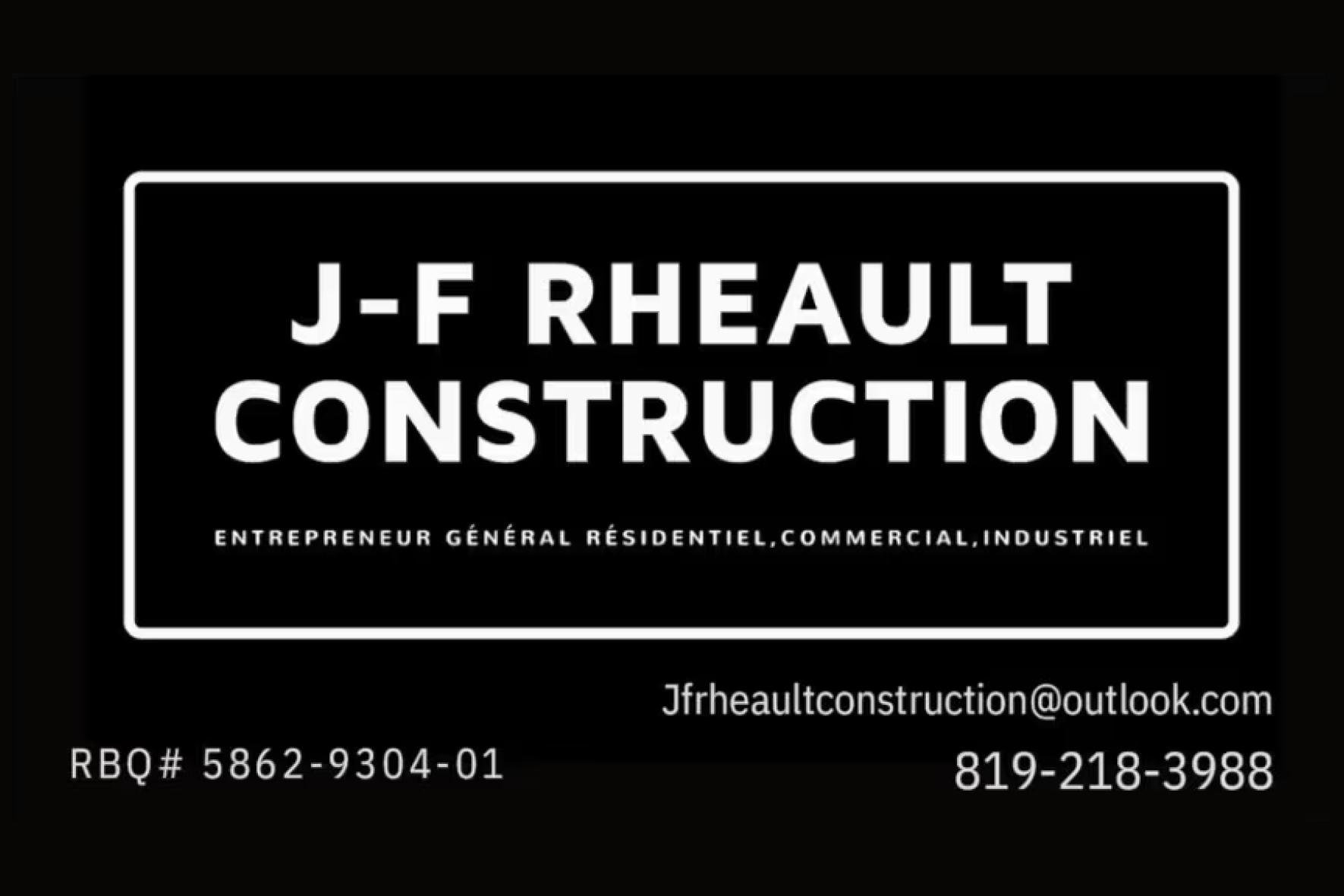 J-F RHEAULT CONSTRUCTION INC